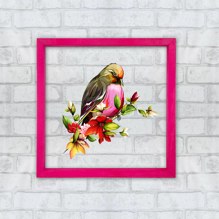 Rosalind Wheeler Anonymous Picture Frame Graphic Art on Glass